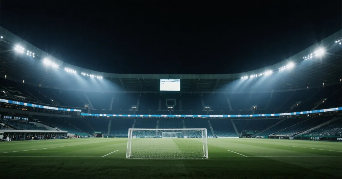 欧冠现场夜幕球场